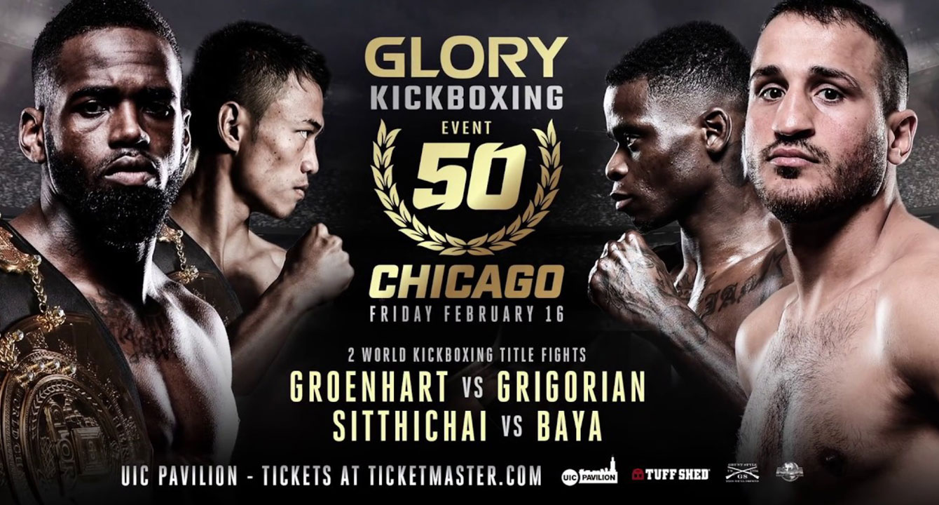 РЕЗУЛЬТАТЫ ТУРНИРА GLORY 50: С ТРЕТЬЕЙ ПОПЫТКИ ГРИГОРЯН СТАЛ НОВЫМ ЧЕМПИОНОМ